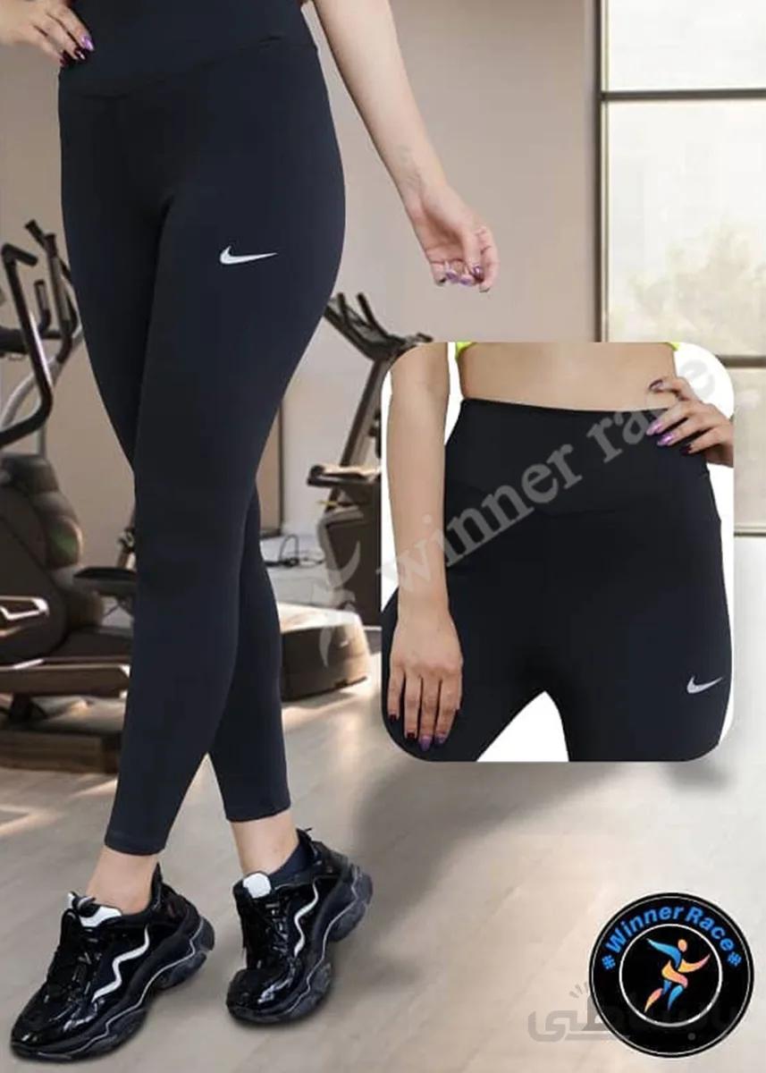 شلوار و لگ غواصی نایک زنانه کد 4013 (مشکی)