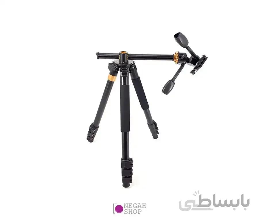 سه پایه دوربین عکاسی مونوپاد دار Beike Q720H با قابلیت T شو