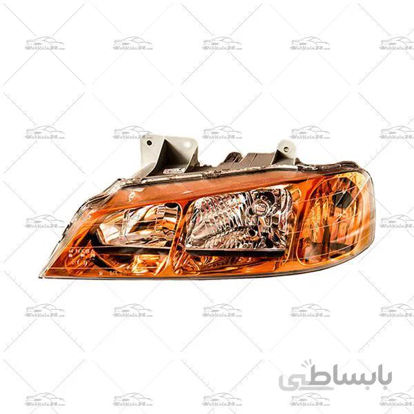 چراغ جلو اسپرت پژو پارس طرح کروم طلایی ا Golden Front Light For Peugeot Pars Headlights