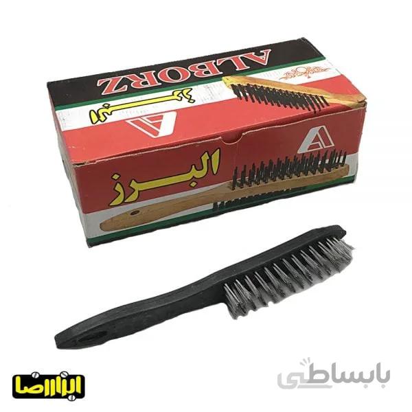 برس سیمی دسته پلاستیکی
