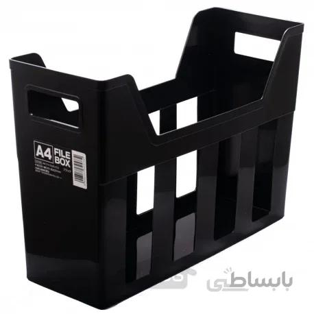 فایل اداری رنگ مشکی اندازه A4 (ساخت ژاپن)