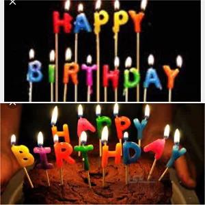 شمع Happy Birthday