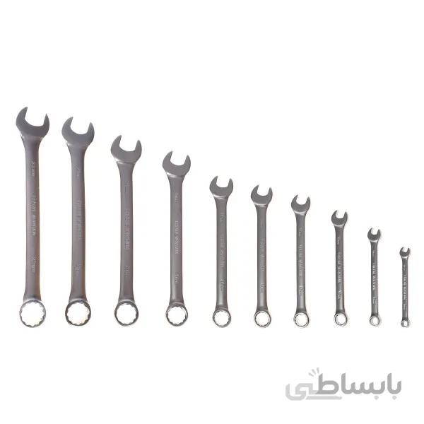 مجموعه 10 عددی آچار یک سر تخت یک سر رینگ نیکون مدل NAWI100821