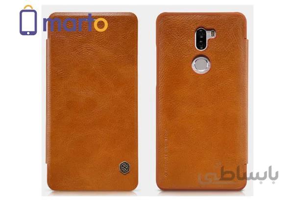 کیف چرمی نیلکین مدل Qin مناسب برای گوشی شیائومی Mi5S Plus ا Nillkin Qin Series Leather case for Xiaomi Mi5S Plus