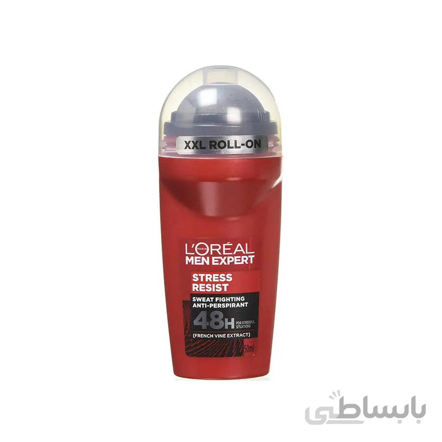 رول ضد تعریق 48 ساعته لورال مردانه مدل Expert Stress ا loreal paris | 3600523582259