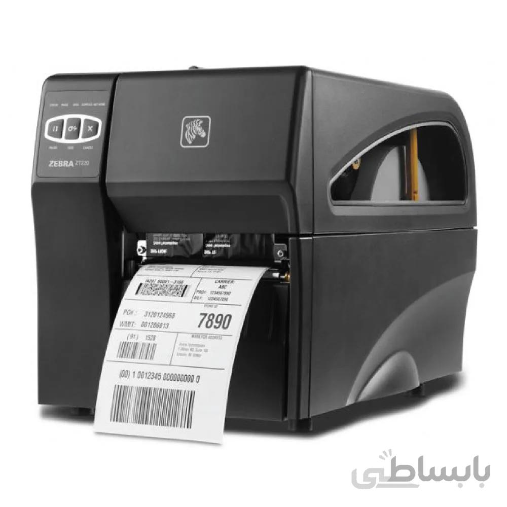 لیبل پرینتر صنعتی زبرا مدل ZT220 با وضوح 300 dpi ا Zebra ZT220 Label Printer With 300dpi Print Resolution