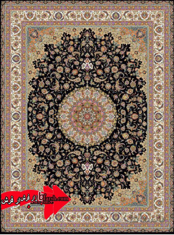 فرش کاشان طرح شاه عباسی