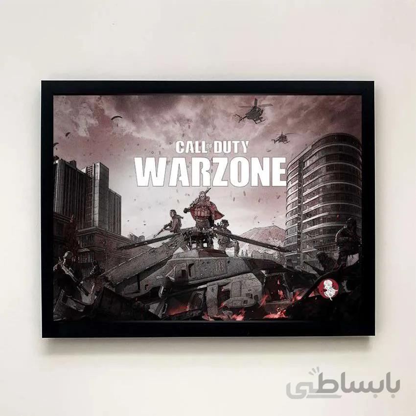 تابلو دیواری call of duty warzone
