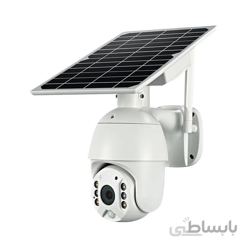 دوربین چرخشی خورشیدی مدل سیم کارتی(8w power solar panel)