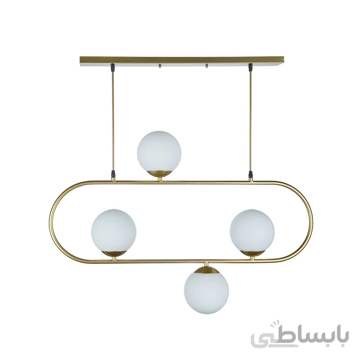 لوستر چهار شعله سری A810/4wt