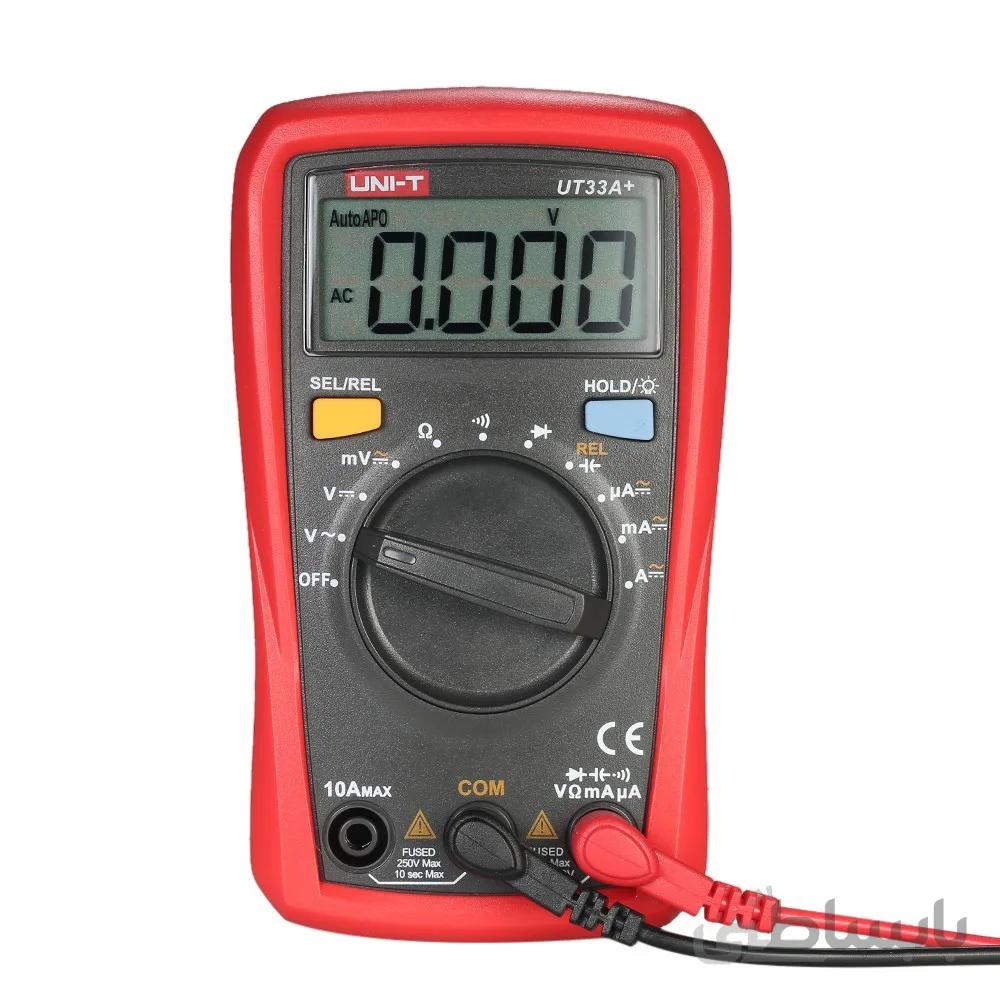 مولتی متر پرتابل یونیتی UT33A ا Palm Size Multimeter UT33A UNI-T