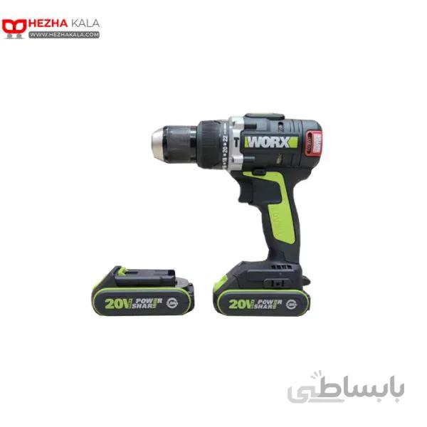 دریل شارژی ۲۰ولت ورکس مدل WU198.2 ا drill