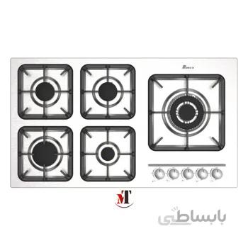 اجاق گاز ۵ شعله استیل بیمکث مدل MG5094 ا Bimax Gas Hob model MG5094