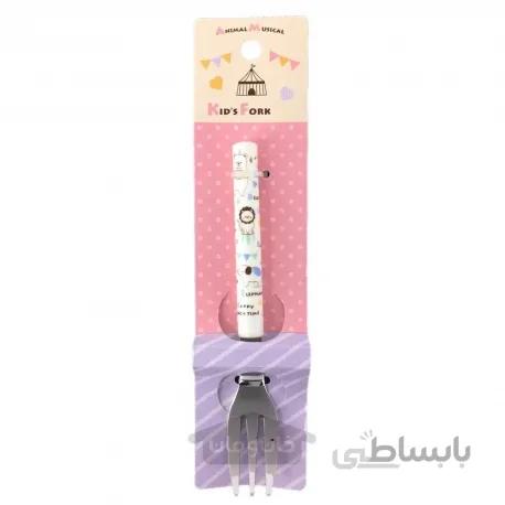 چنگال کودک طرح حیوانات موزیکال