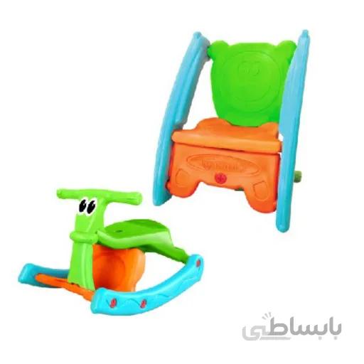 صندلی و راکر 2 کاره بدون موزیکال Rocking Chair