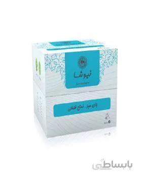 بسته چای سبز کیسه ای نیوشا مدل Green And Peppermint