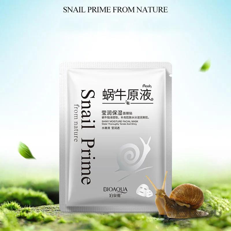 ماسک ورقه ای حلزون بیوآکوا – Snail Prime Bioaqua Mask