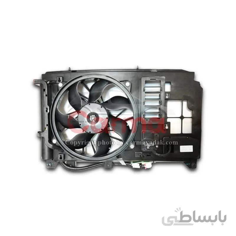 مجموعه سینی فن و موتور فن رادیاتور دانگ فنگ اچ سی کراس شرکتی