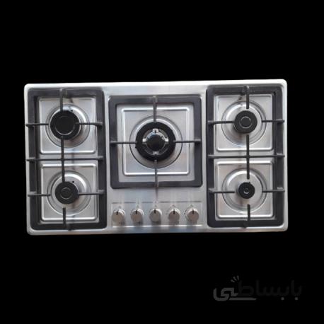 اجاق گاز رومیزی استیل هیوا طرح بوش - ندارد