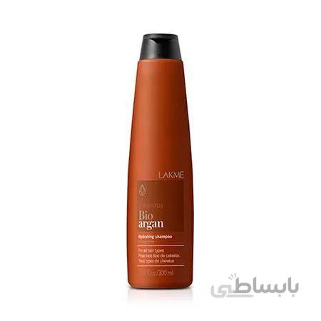 شامپو فاقد سولفات بیو آرگان لاکمه 300 میل LAKME BIO ARGAN HYDRATING SHAMPOO