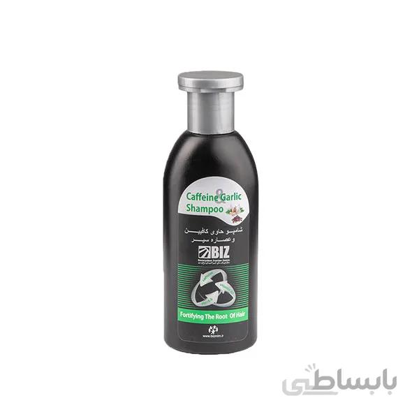 شامپو کافئین سیر