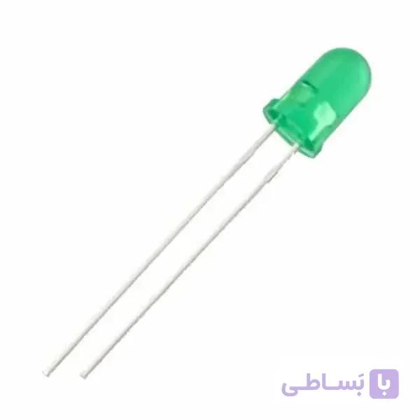 LED سبز مات 5mm — تصویر 1