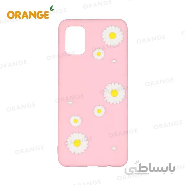 قاب گوشی سیلیکونی گل دار برند سامسونگ مدل A31