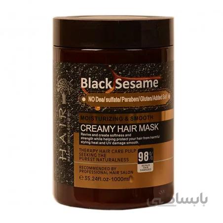 ماسک موی کنجد سیاه مدل Hair حجم 1000 میلی لیتر