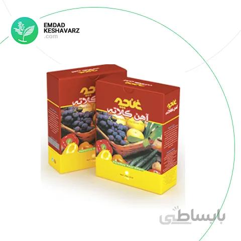 کود پودری آهن کلاته 6 درصد 1 کیلویی غنچه