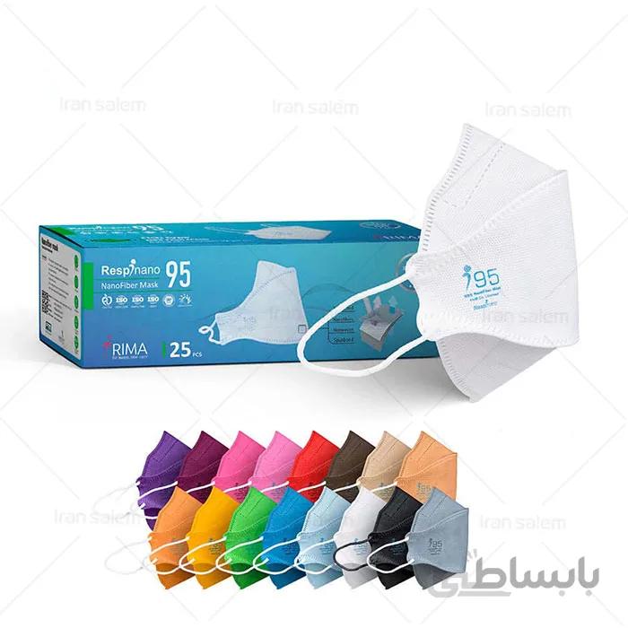 ماسک سه بعدی مدل فیش N95 رسپی نانو ریما ا 3D mask N95 Raspi Nano Rima