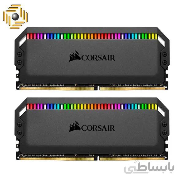 رم کورسیر DOMINATOR PLATINUM RGB 32GB 16GBx2 3600MHz CL18