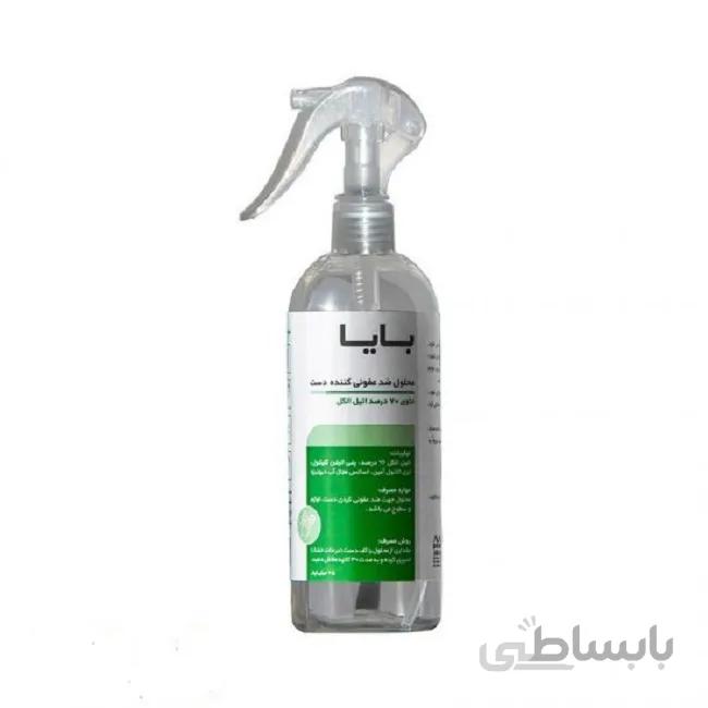 محلول ضدعفونی کننده دست و سطوح بایا 120 میل ا Baya Hand And surface Sanitizer Liquid 120ml