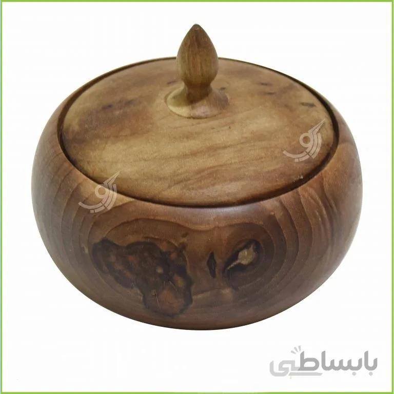 قندان چوبی قطر ۱۲ کد ۱۰۱۷۴۵