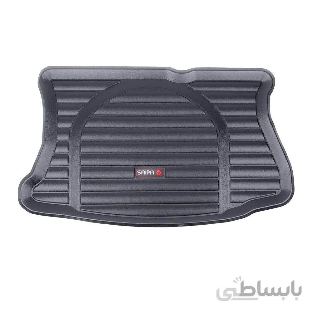 کفپوش سه بعدی صندوق لاستیک گیلان Gilan Rubber مناسب خودرو تیبا 2