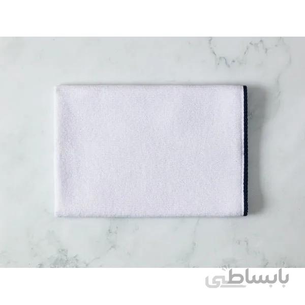 حوله دست و صورت مدل Prudence Beyaz/Lacivert مادام کوکو