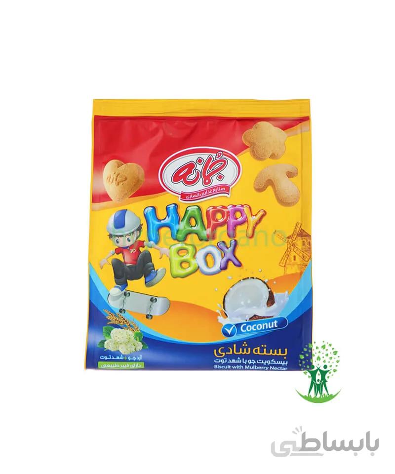 بیسکویت هپی جو با شهد توت 150 گرمی جمانه