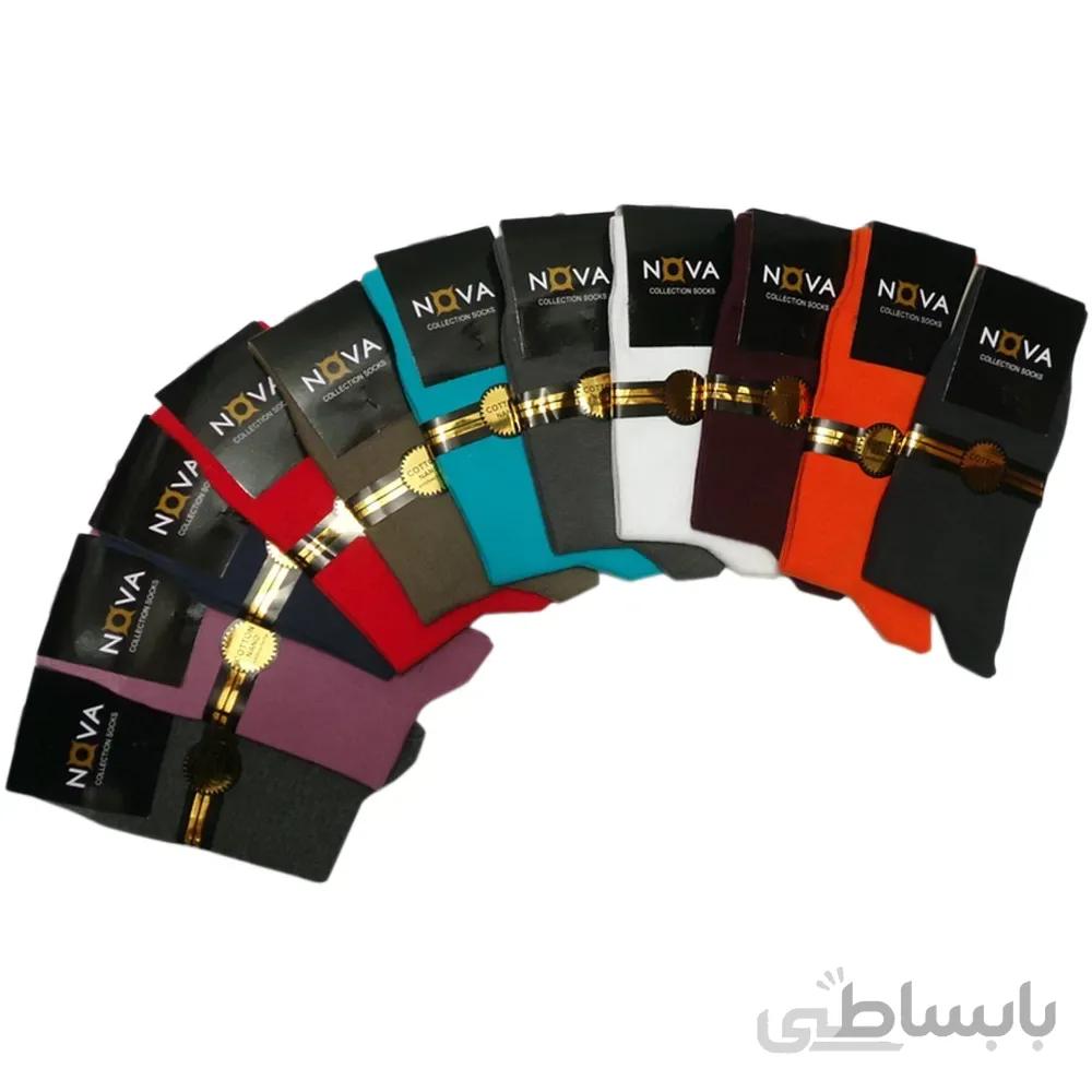 جوراب ساق بلند مردانه نوا