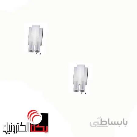 کانکتورL6.2 بین راهی ماده 6.20 میلی متر 2*1 پین
