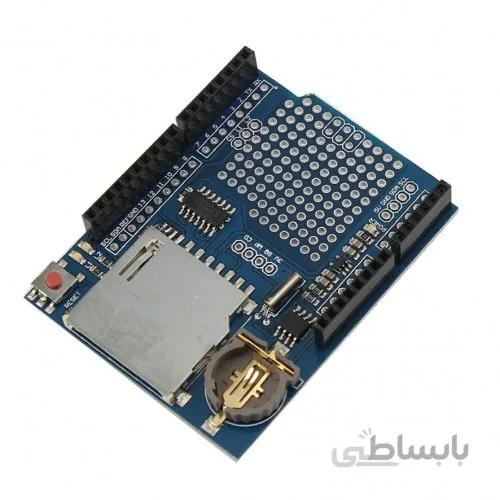 شیلد دیتا لاگر آردوینو Arduino Data Logging Shield