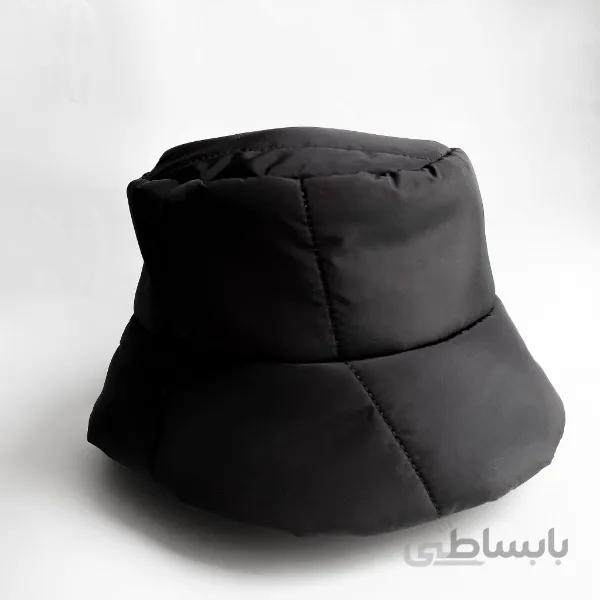 کلاه باکت پافر مشکی