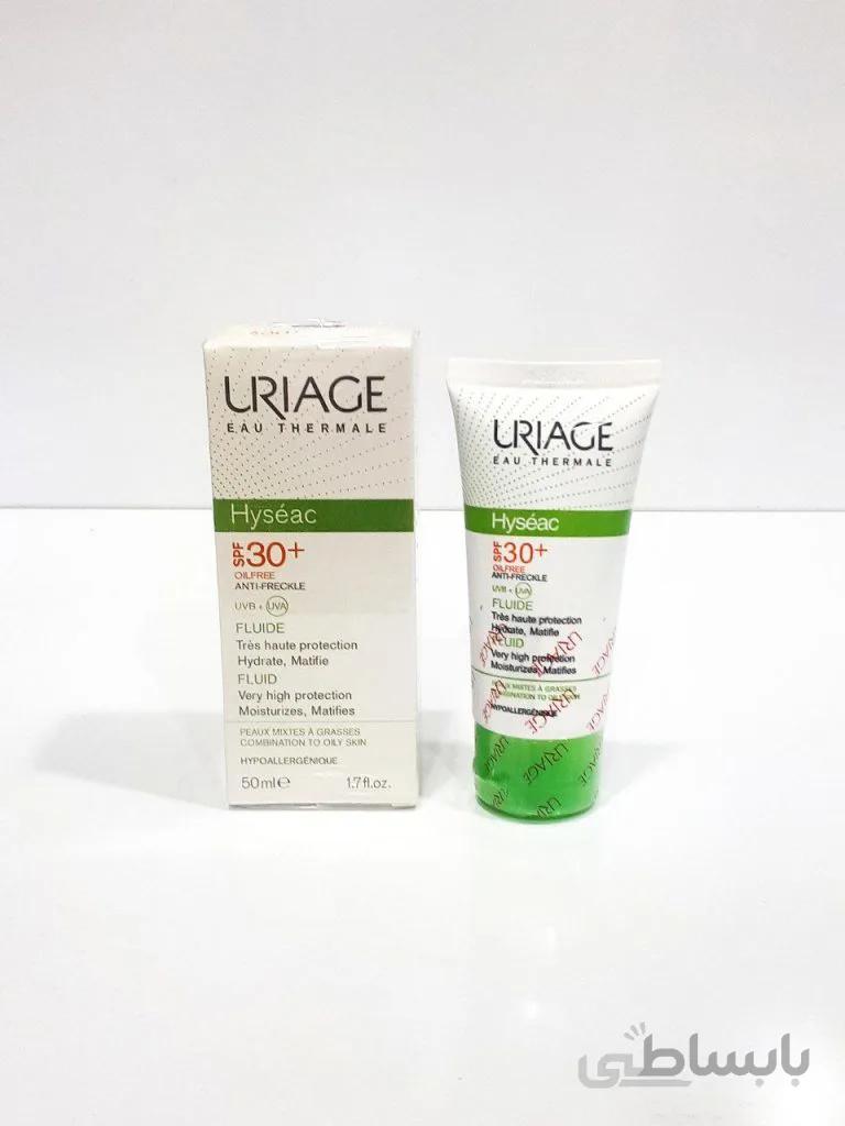 ضد آفتاب اوریاژ SPF 30 مدل Hyseac حجم 50 میلی