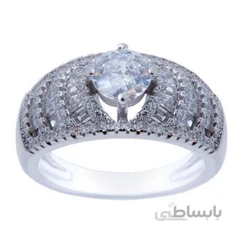 انگشتر نقره زنانه کد AWR_431