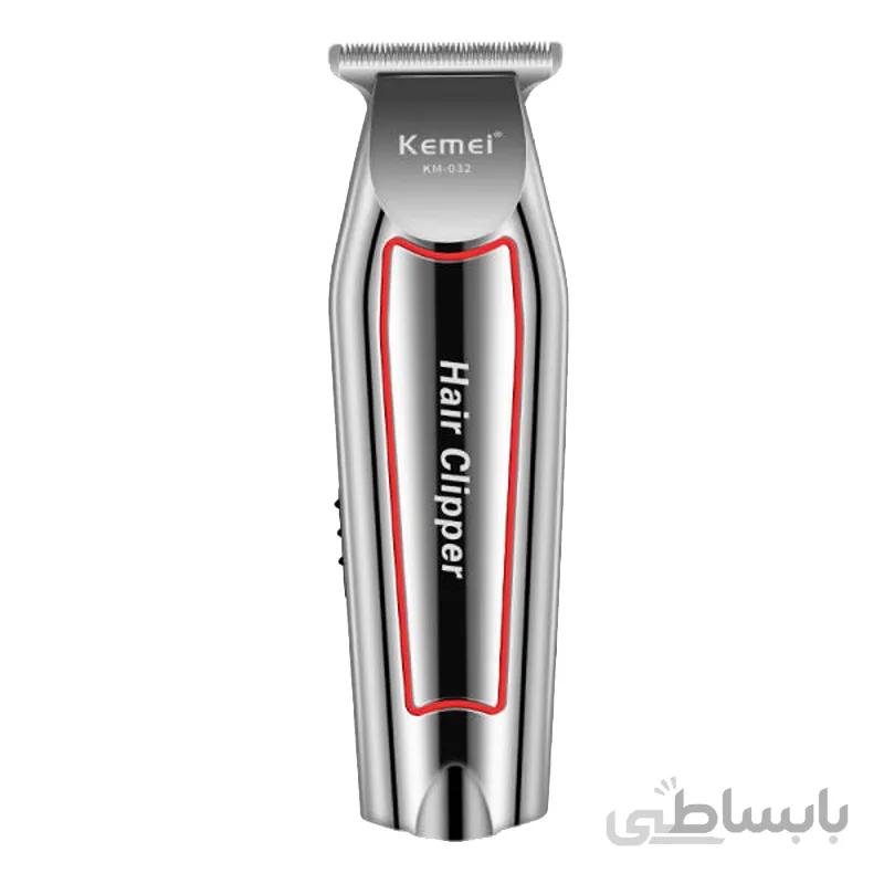 ماشین اصلاح خط زن کیمی Kemei مدل KM-032 ا Kemei-032 Barber Hair Clipper Trimmer