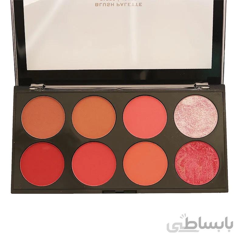 پالت رژگونه 8 رنگ رولوشن مدل Suger & Spice