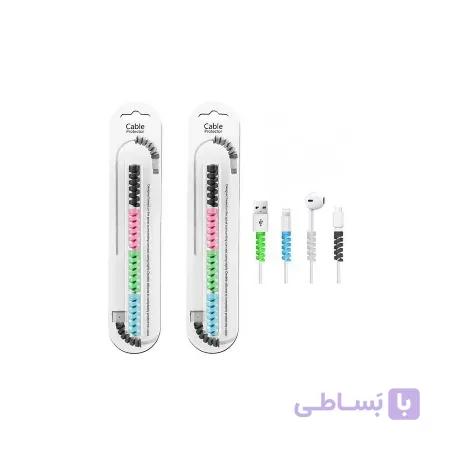 محافظ کابل Protectorفنری رنگی