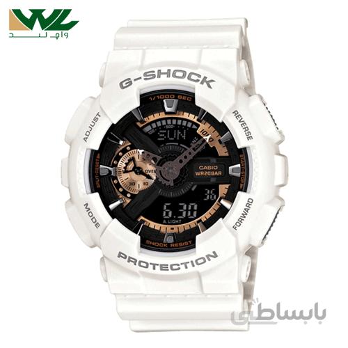 ساعت عقربه ای دیجیتال اسپرت CASIO ا Casio Watch G-Shock GA-110RG-7ADR