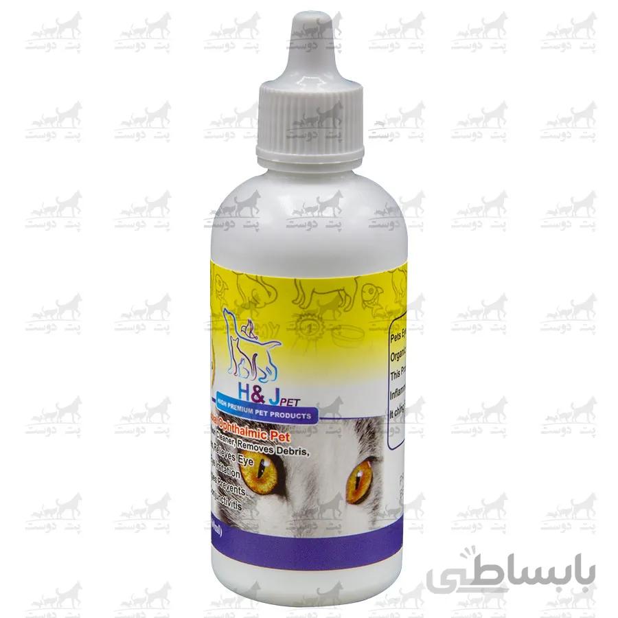 قطره بهداشتی چشم اچ اند جی برای گربه