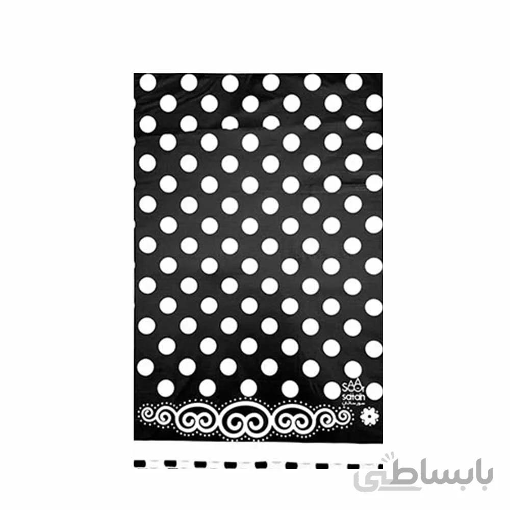 سفره تم تولد مشکی خال سفید