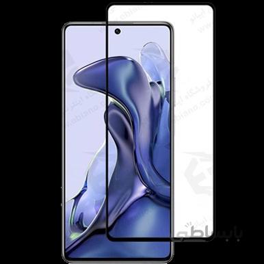 محافظ صفحه نمایش تمام صفحه (گلس فول) مناسب برای گوشی شیائومی 11T / 11T Pro
