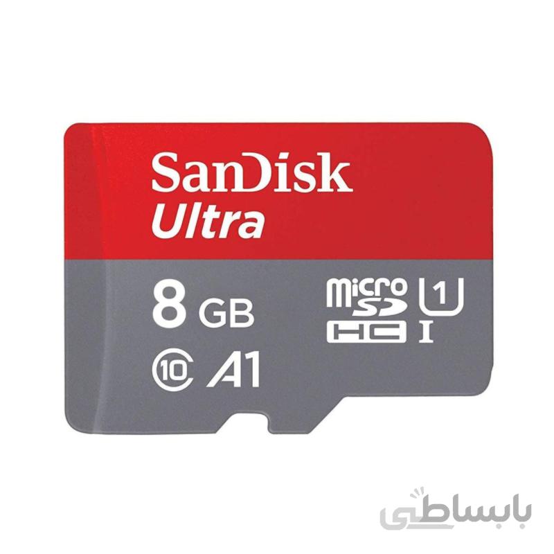 مموری کارت‌ microSDHC سن دیسک مدل A1 کلاس ۱۰ U3 سرعت ۹۸MBps ظرفیت ۸ گیگابایت